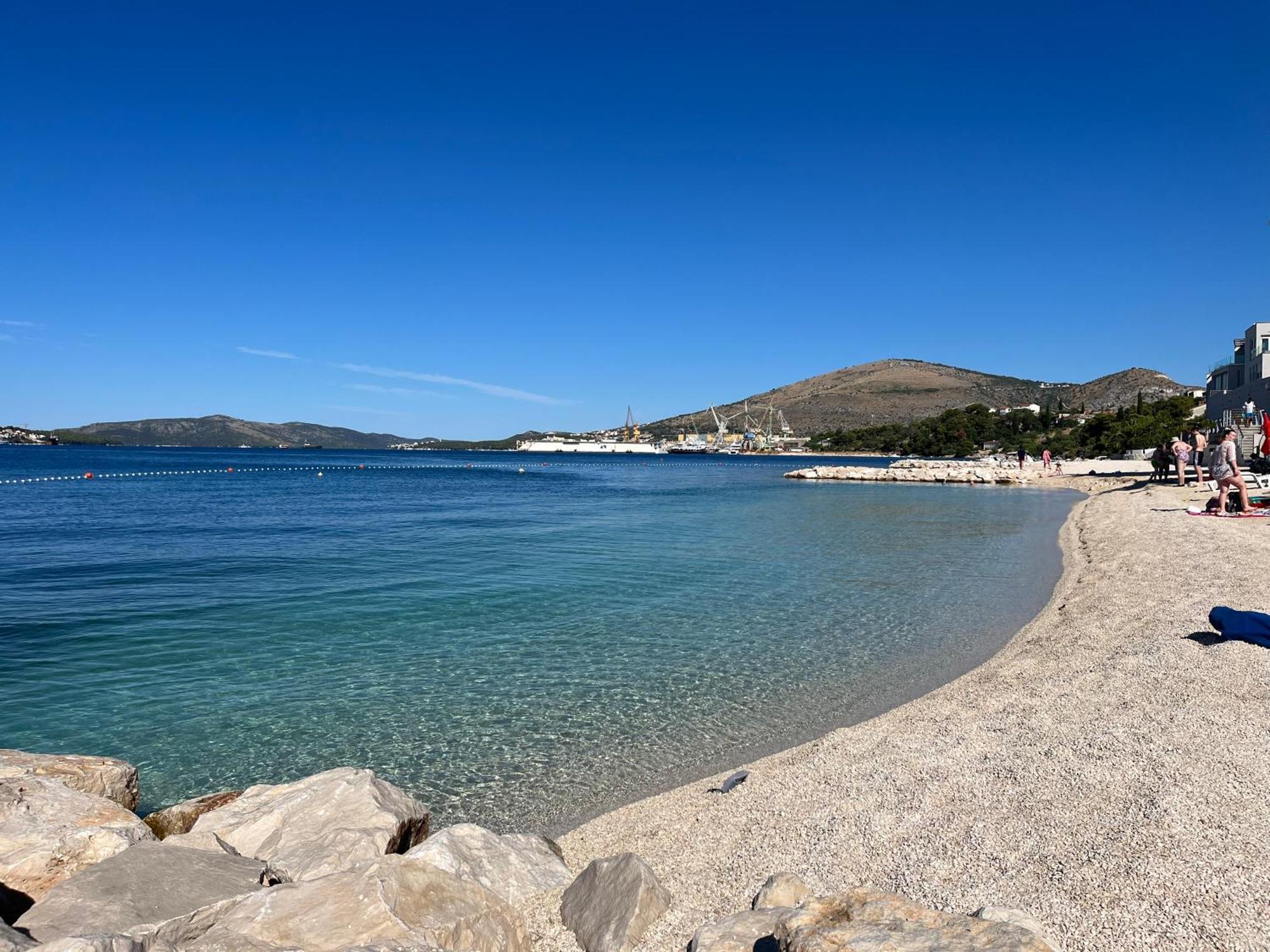 Apartments Villa Mirella 20 M From The Sea - Free Parking Trogir Buitenkant foto